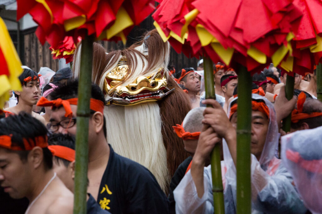 The Nada no Kenka Matsuri (Nada Fighting Festival) by Thaddeus Pope