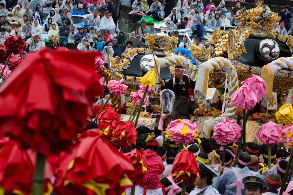 The Nada no Kenka Matsuri (Nada Fighting Festival) by Thaddeus Pope