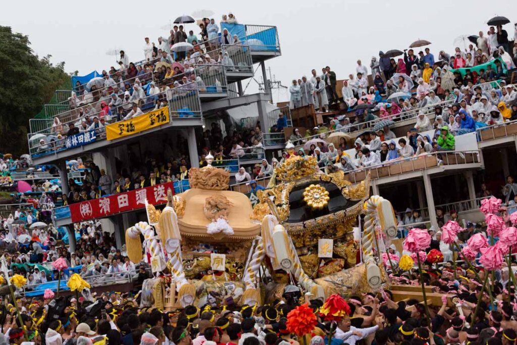The Nada no Kenka Matsuri (Nada Fighting Festival) by Thaddeus Pope