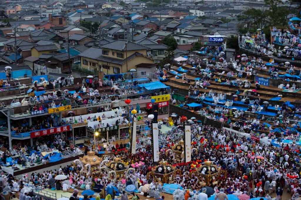 The Nada no Kenka Matsuri (Nada Fighting Festival) by Thaddeus Pope