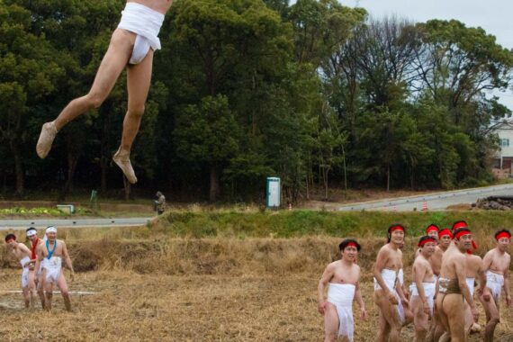 Image of the Nakada Hadaka Matsuri (Naked Man Festival) in Aichi Prefecture, Japan, by Thaddeus Pope