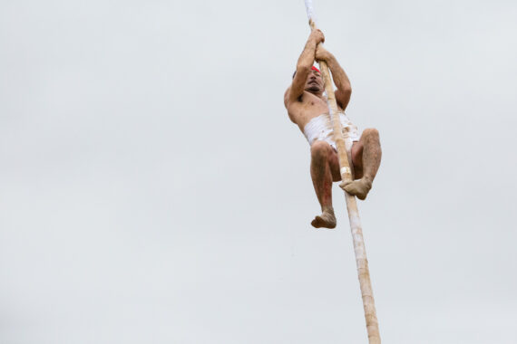 Image of the Nakada Hadaka Matsuri (Naked Man Festival) in Aichi Prefecture, Japan, by Thaddeus Pope