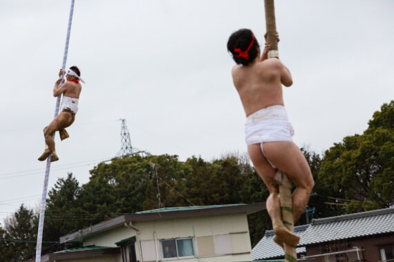 Image of the Nakada Hadaka Matsuri (Naked Man Festival) in Aichi Prefecture, Japan, by Thaddeus Pope