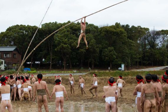 Image of the Nakada Hadaka Matsuri (Naked Man Festival) in Aichi Prefecture, Japan, by Thaddeus Pope