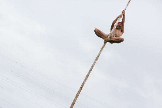 Image of the Nakada Hadaka Matsuri (Naked Man Festival) in Aichi Prefecture, Japan, by Thaddeus Pope