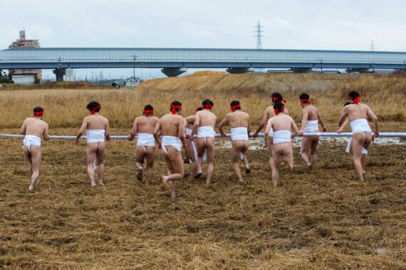 Image of the Nakada Hadaka Matsuri (Naked Man Festival) in Aichi Prefecture, Japan, by Thaddeus Pope