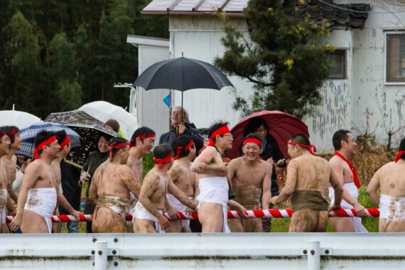 Image of the Nakada Hadaka Matsuri (Naked Man Festival) in Aichi Prefecture, Japan, by Thaddeus Pope