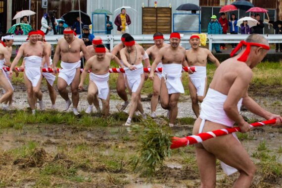 Image of the Nakada Hadaka Matsuri (Naked Man Festival) in Aichi Prefecture, Japan, by Thaddeus Pope