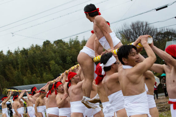 Image of the Nakada Hadaka Matsuri (Naked Man Festival) in Aichi Prefecture, Japan, by Thaddeus Pope