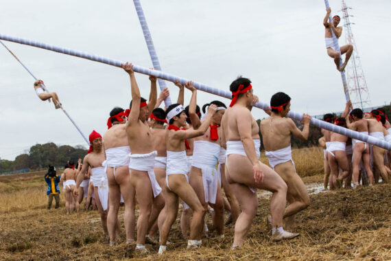 Image of the Nakada Hadaka Matsuri (Naked Man Festival) in Aichi Prefecture, Japan, by Thaddeus Pope