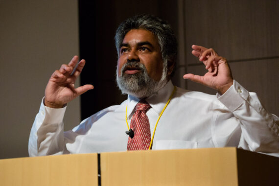 Speaking at The Asian Conference on Cultural Studies (ACCS) in Kobe, Japan, Professor Gaurav Desai of the University of Michigan, Ann Arbor, USA, examines the figure of the migrant in recent Anglophone fiction from Africa and South Asia in his Keynote Presentation entitled “Precarious Futures, Precarious Pasts: Migritude and Planetarity”. Speaking at The Asian Conference on Cultural Studies (ACCS) in Kobe, Japan, Professor Gaurav Desai of the University of Michigan, Ann Arbor, USA, examines the figure of the migrant in recent Anglophone fiction from Africa and South Asia in his Keynote Presentation entitled “Precarious Futures, Precarious Pasts: Migritude and Planetarity”.