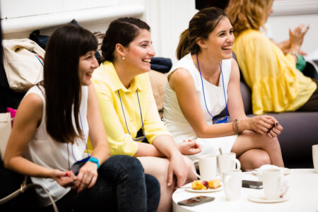 Delegates from Turkey network over coffee and cake at The Waterfront Hotel, Brighton, during The European Conference on the Social Sciences (ECSS). Delegates from Turkey network over coffee and cake at The Waterfront Hotel, Brighton, during The European Conference on the Social Sciences (ECSS).