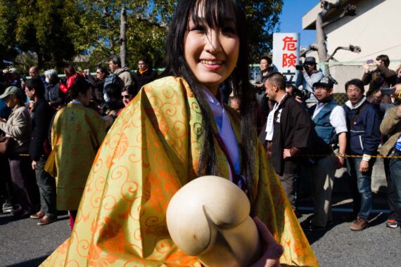 Held annually in Komaki City in Aichi Prefecture, the Honen Festival, commonly known as the penis festival, is considered one of the most unusual festivals in Japan.