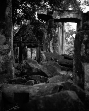 Koh Ker Temple in the Angkor Archaeological Park, near Siem Reap.