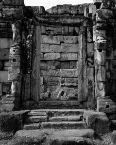 An ancient doorway in the Angkor Archaeological Park, near Siem Reap.